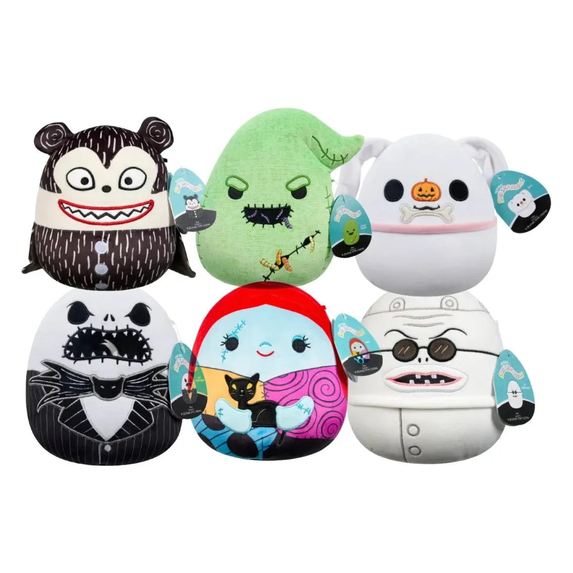 Squishmallows Nightmare Before Christmas 6 Pack Character Exclusive