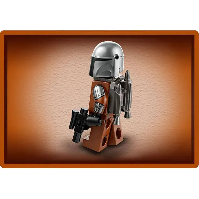 LEGO Star Wars Razor Crest Microfighter Retired Model With Mandalorian