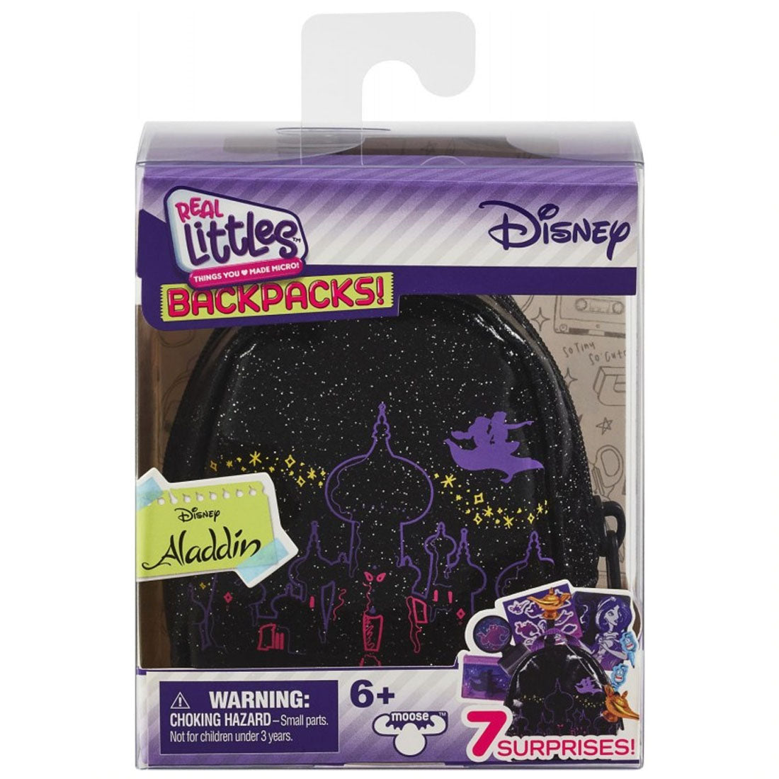 Real Littles Disney Aladdin Backpack With Surprises