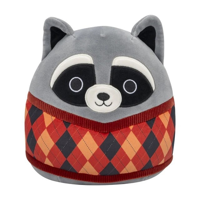 Squishmallows Rocky the Racoon With Sweater 7.5 Inch