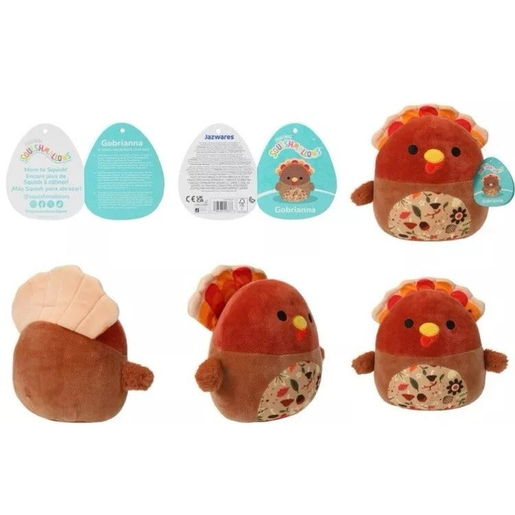 Squishmallows Gobrianna the Turkey 7.5 Inch