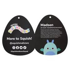 Squishmallows Madsen Cryptids the Moth 5 Inch Rare Select Series