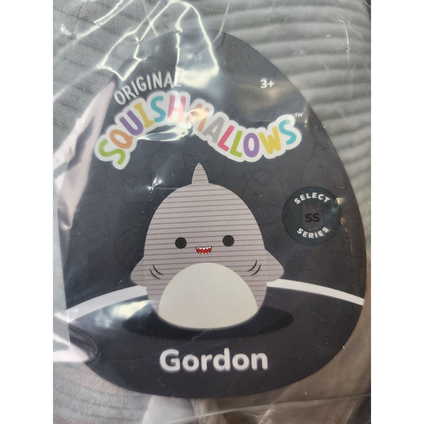 Squishmallows Gordon the Shark Corduroy RARE SELECT SERIES Exclusive 12 Inch