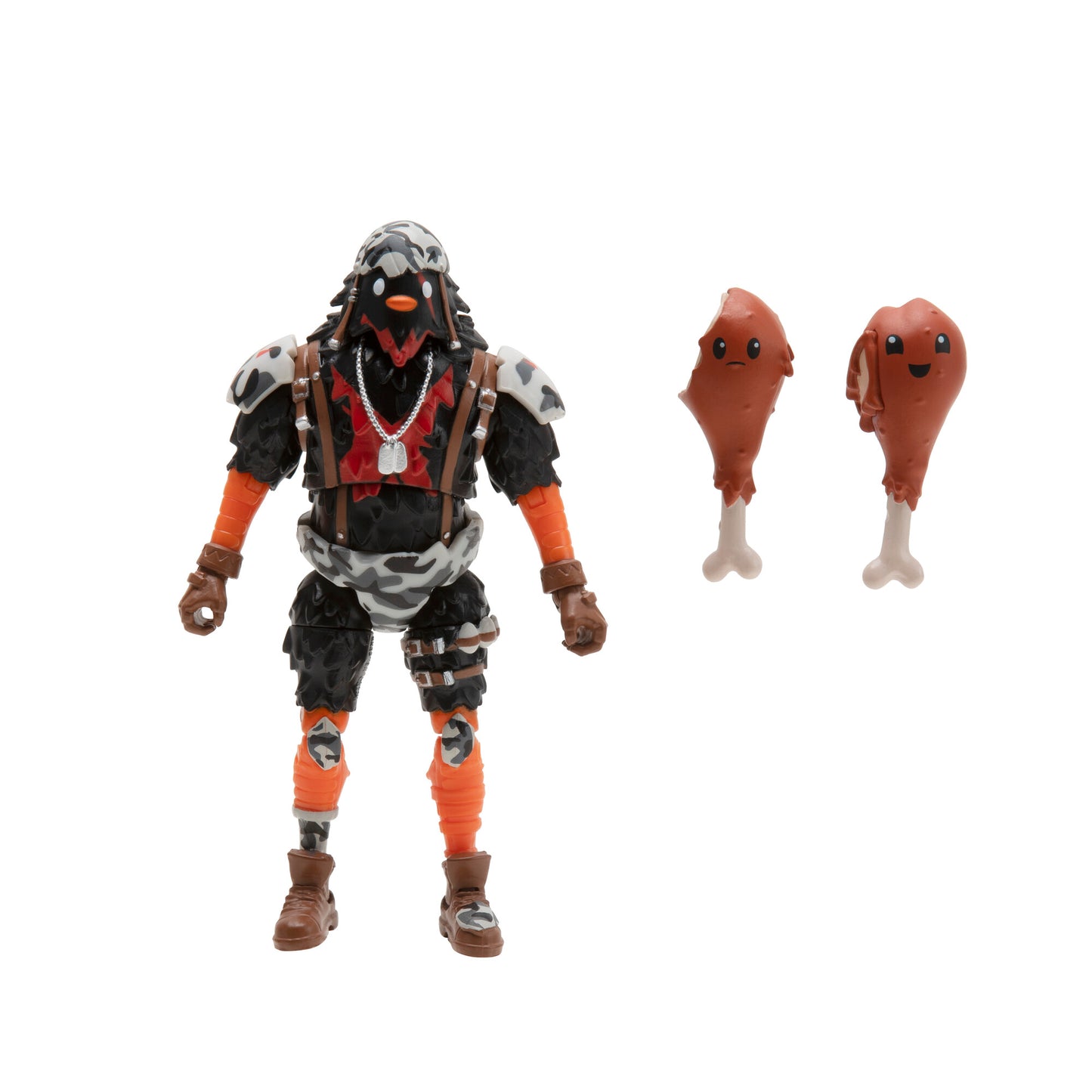 Fortnite Cluck Eggsplosive 4 Inch Figure with 28 Points of Articulation