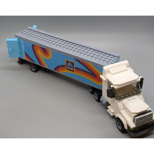 NEW and SEALED Aldi Truck Building Toy Set 212 Pieces Bee Happy Brand
