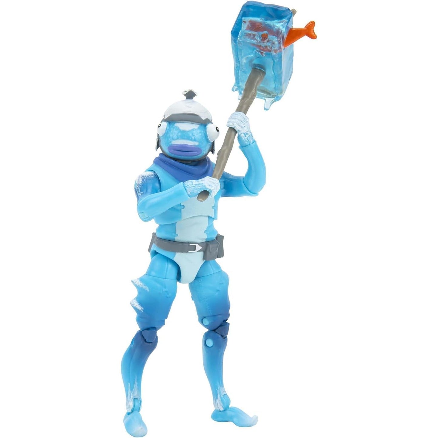 Fortnite Frozen Fishstick 4 Inch Figure with 28 Points of Articluation