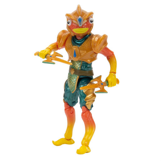 Fortnite Atlantean Fishstick 4 Inch Figure with 28 Points of Articulation