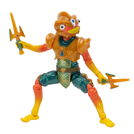 Fortnite Atlantean Fishstick 4 Inch Figure with 28 Points of Articulation