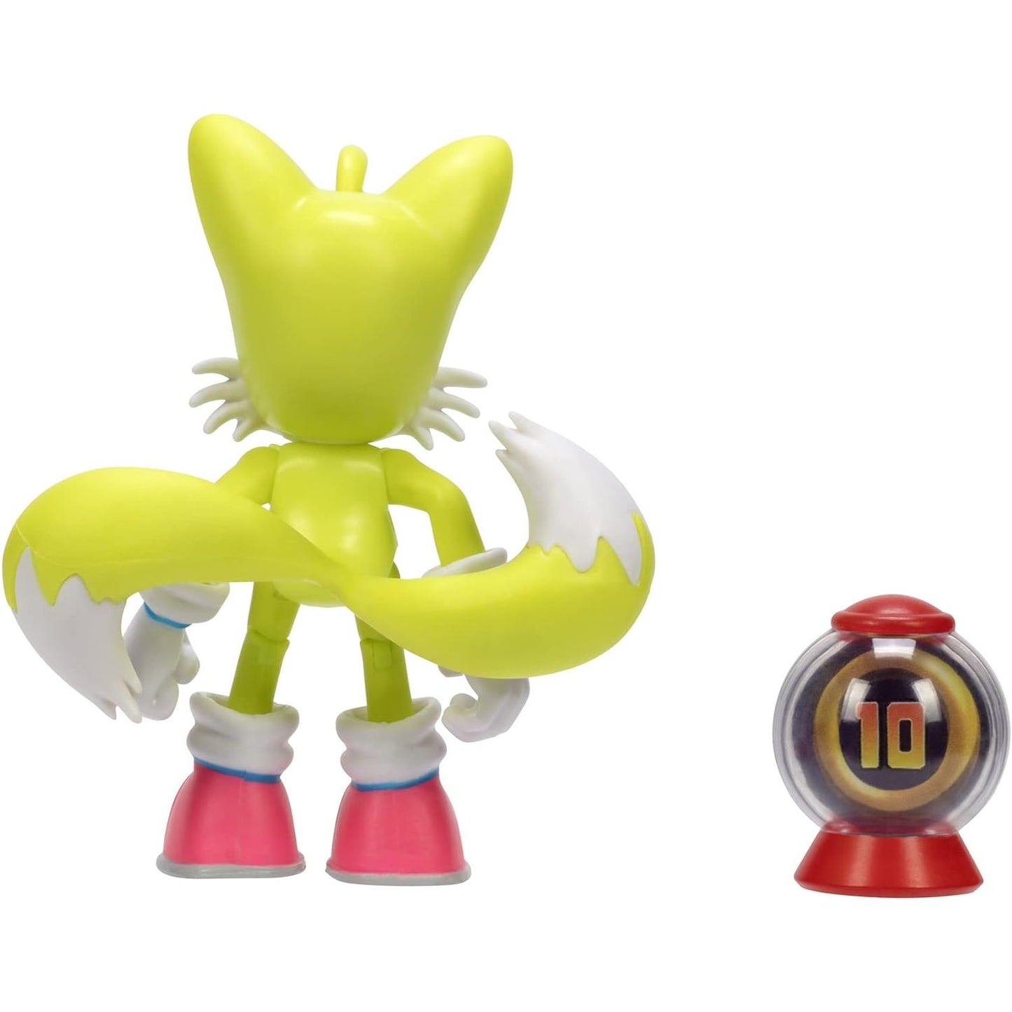 Sonic The Hedgehog Action Figure Tails with Ring Collectible 30th Anniversary Exclusive