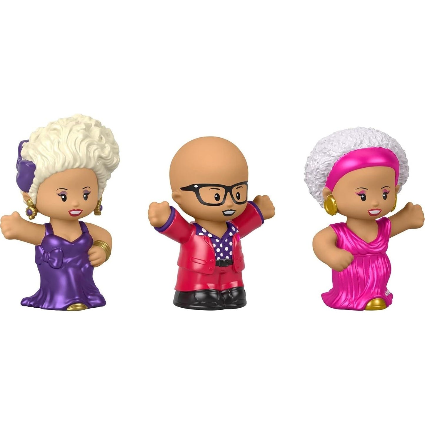 Little People Collector Rupaul Special Edition Set, 3 Figures in a Display Box by Fisher Price