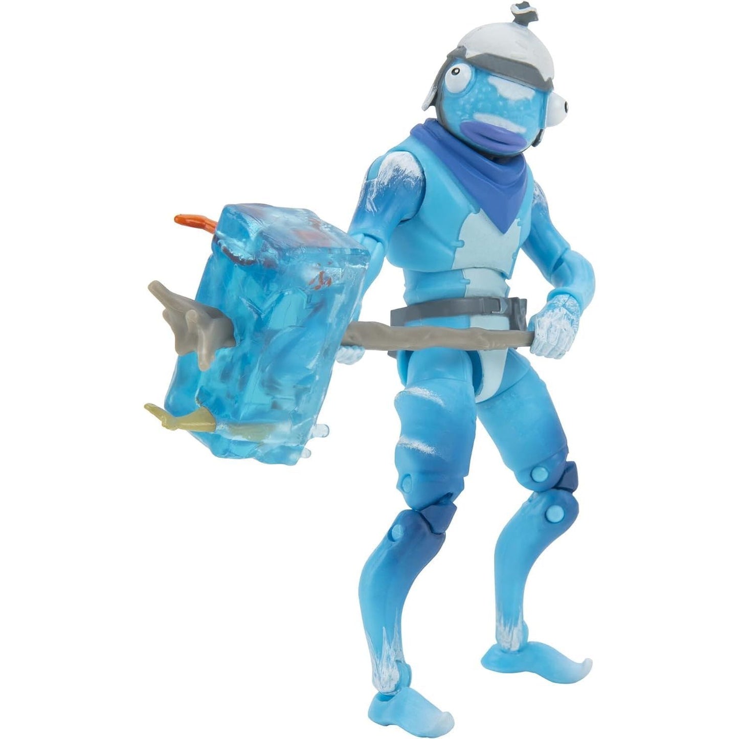 Fortnite Frozen Fishstick 4 Inch Figure with 28 Points of Articluation