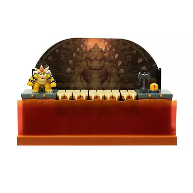 Super Mario Bowser Battle Playset With 2.5 Inch Bowser Figure