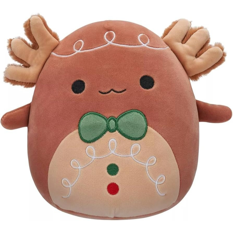 Squishmallows Den the Gingerbread Axolotl 8 Inch Exclusive