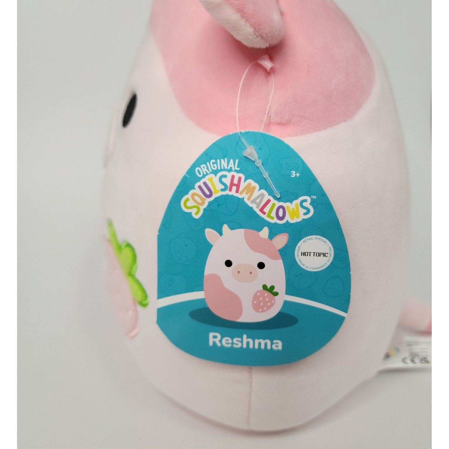Squishmallows Reshma Strawberry Cow Hot Topic Exclusive