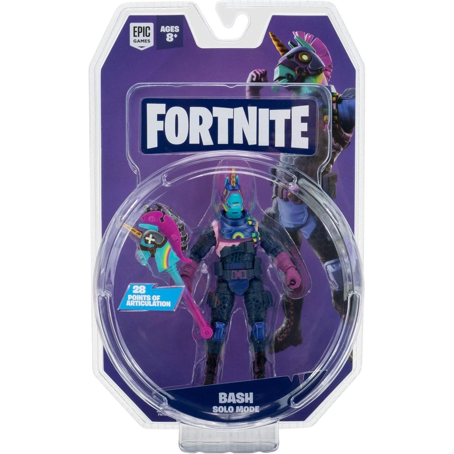 Fortnite Bash 4 Inch Figure with 28 Points of Articulation