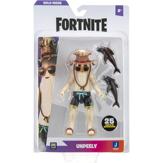 Fortnite Unpeely 4 Inch Figure with 28 Points of Articluation