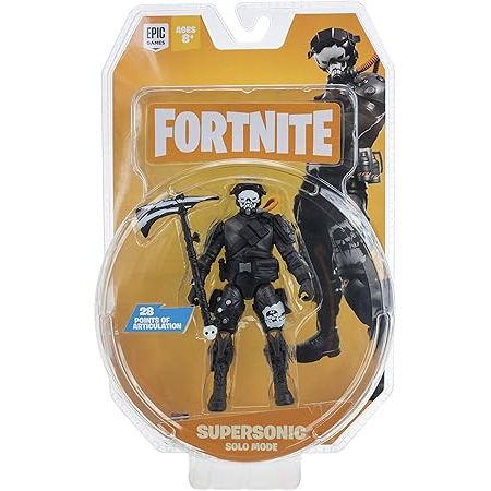 Fortnite Supersonic 4 Inch Figure with 28 Points of Articulation