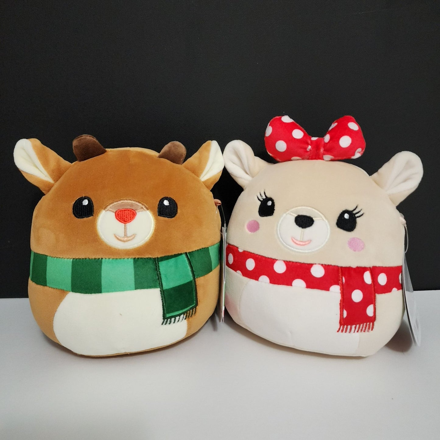 Rudolph and Clarice Rudolph's 60th Anniversary 2024 Squishmallows Set of 2