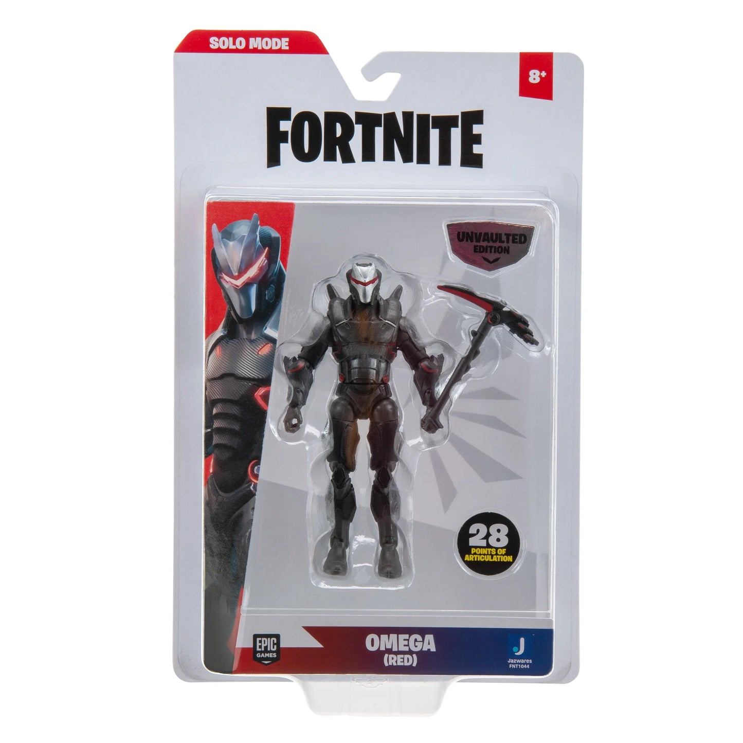 Fortnite Omega Red 4 Inch Figure with 28 Points of Articluation