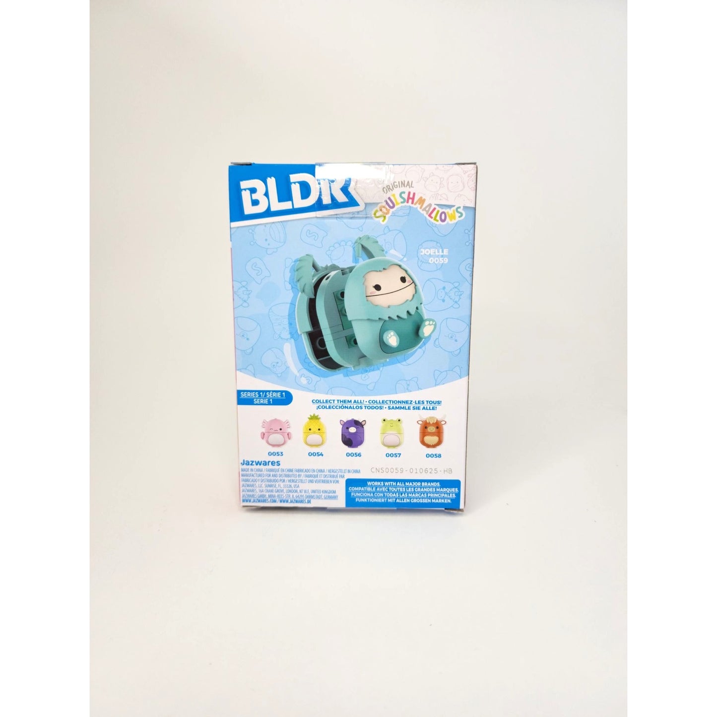 Squishmallows BLDR Joelle Big Foot Series 1