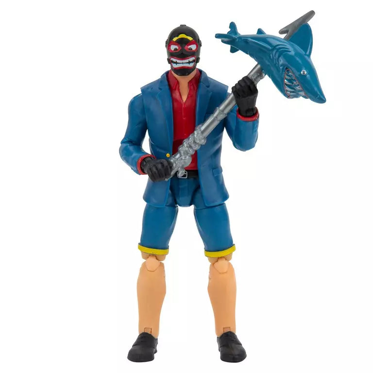 Fortnite Shark Henchman 4 Inch Figure with 28 Points of Articulation