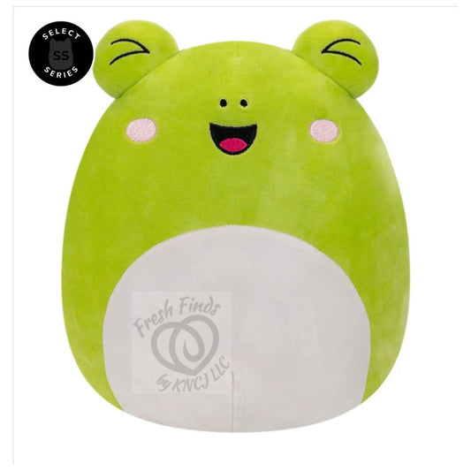 Squishmallows Wyatt the Frog 12 Inch Rare Select Series