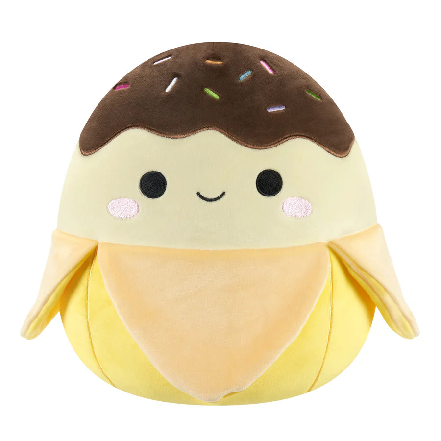 Squishmallows Junie the Chocolate Covered Banana 12 Inch Rare Select Series