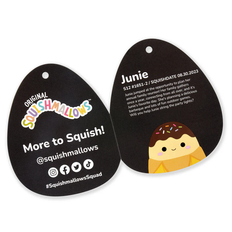 Squishmallows Junie the Chocolate Covered Banana 12 Inch Rare Select Series