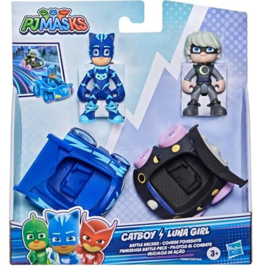 PJ Masks Catboy and Luna Girl  Action Figures with Battle Racers