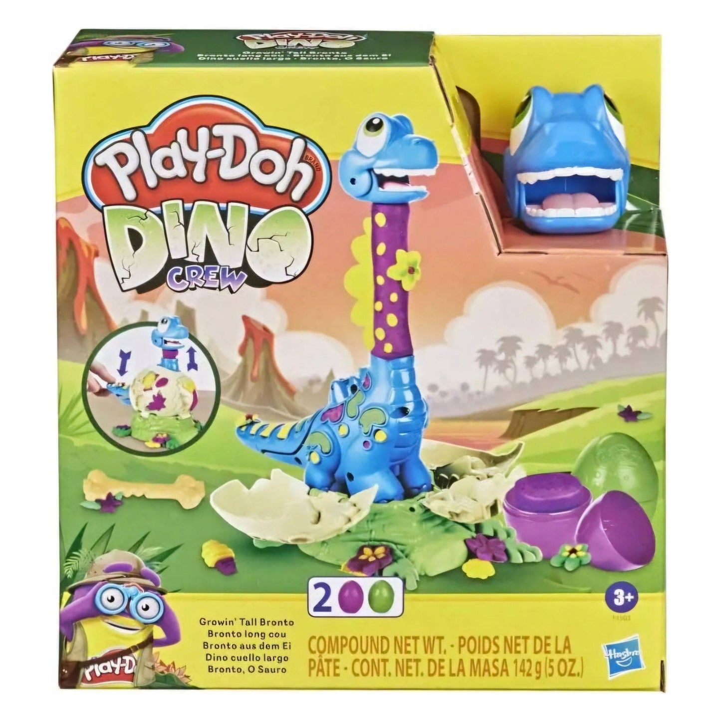 Play-Doh Dino Crew Growin' Tall Bronto