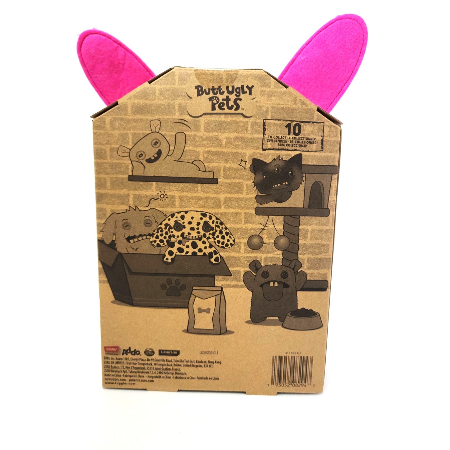 Zuru Fuggler Pink Rabbit Rabbit Target Exclusive Plush Toy