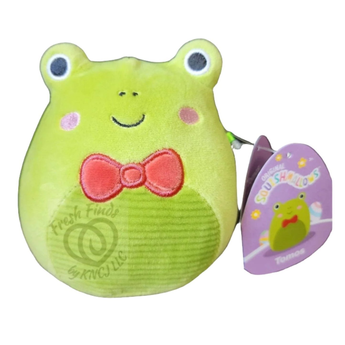 Squishmallows Tomos the Frog with Bowtie 5 Inch