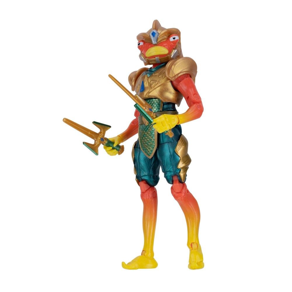 Fortnite Atlantean Fishstick 4 Inch Figure with 28 Points of Articulation