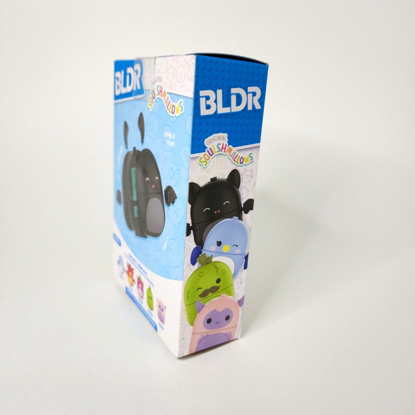 BLDR Series 3 Original Squishmallows Buildable Emily The Bat Toy Set 27 Pcs