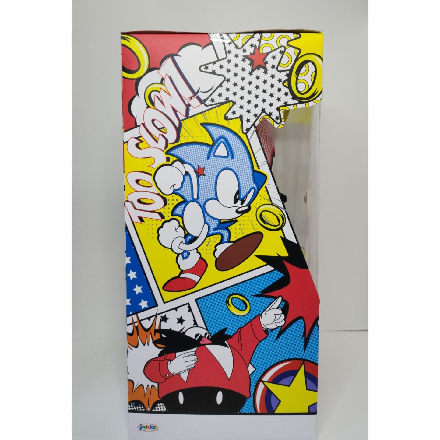 Comic Knuckles 15" Plush Sonic The Hedgehog Collectible By Jakks