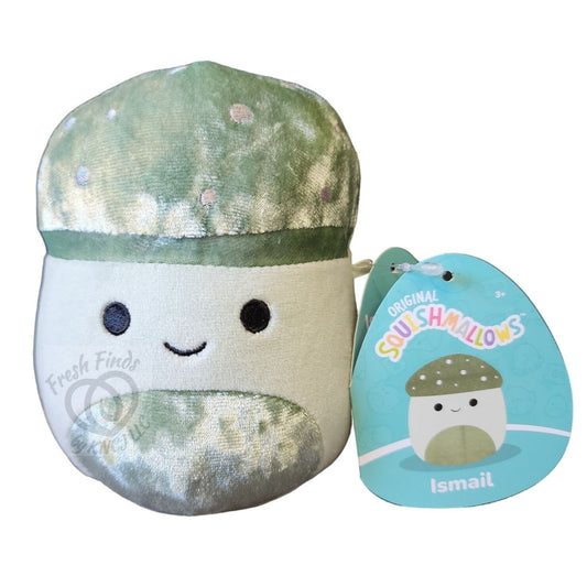 Squishmallows Ismail the Mushroom Velvet 5 Inch