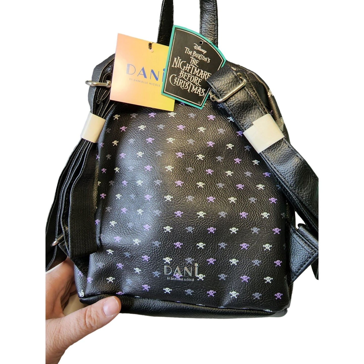 Danielle Nicole Mini Backpack Nightmare Before Christmas featuring Jack Zero