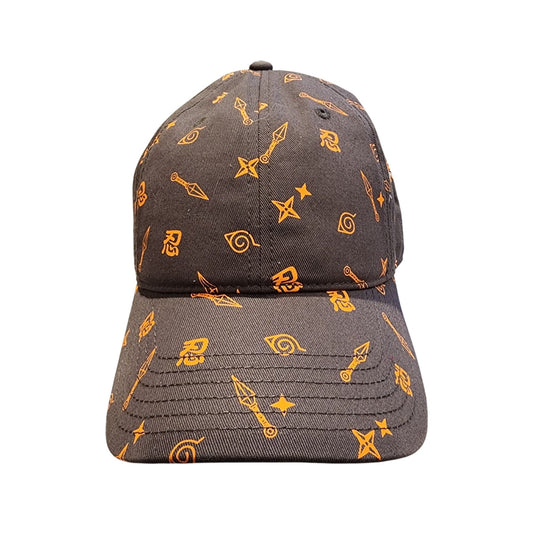 Naruto Shippuden Cloth Hat with Adjustable Metal Buckle BNWT