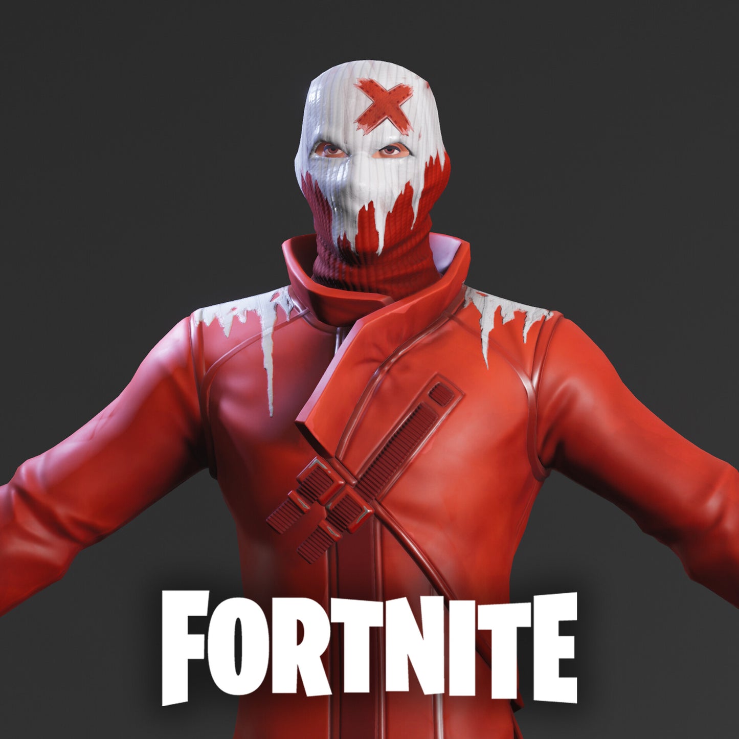 Fortnite Ex Cross Out 4 Inch Figure with 28 Points of Articulation