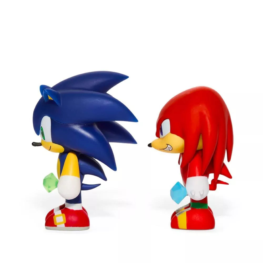 Sega Sonic the Hedgehog 3 Inch Sonic and Knuckles Premium Vinyl Figure 2 Pack