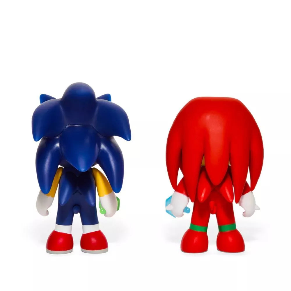 Sega Sonic the Hedgehog 3 Inch Sonic and Knuckles Premium Vinyl Figure 2 Pack