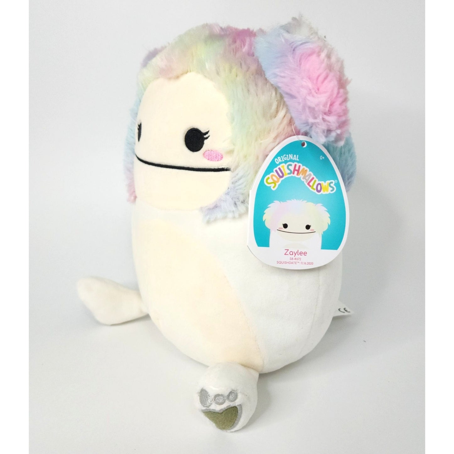 Original Squishmallows Zaylee Big Foot Plush 8"