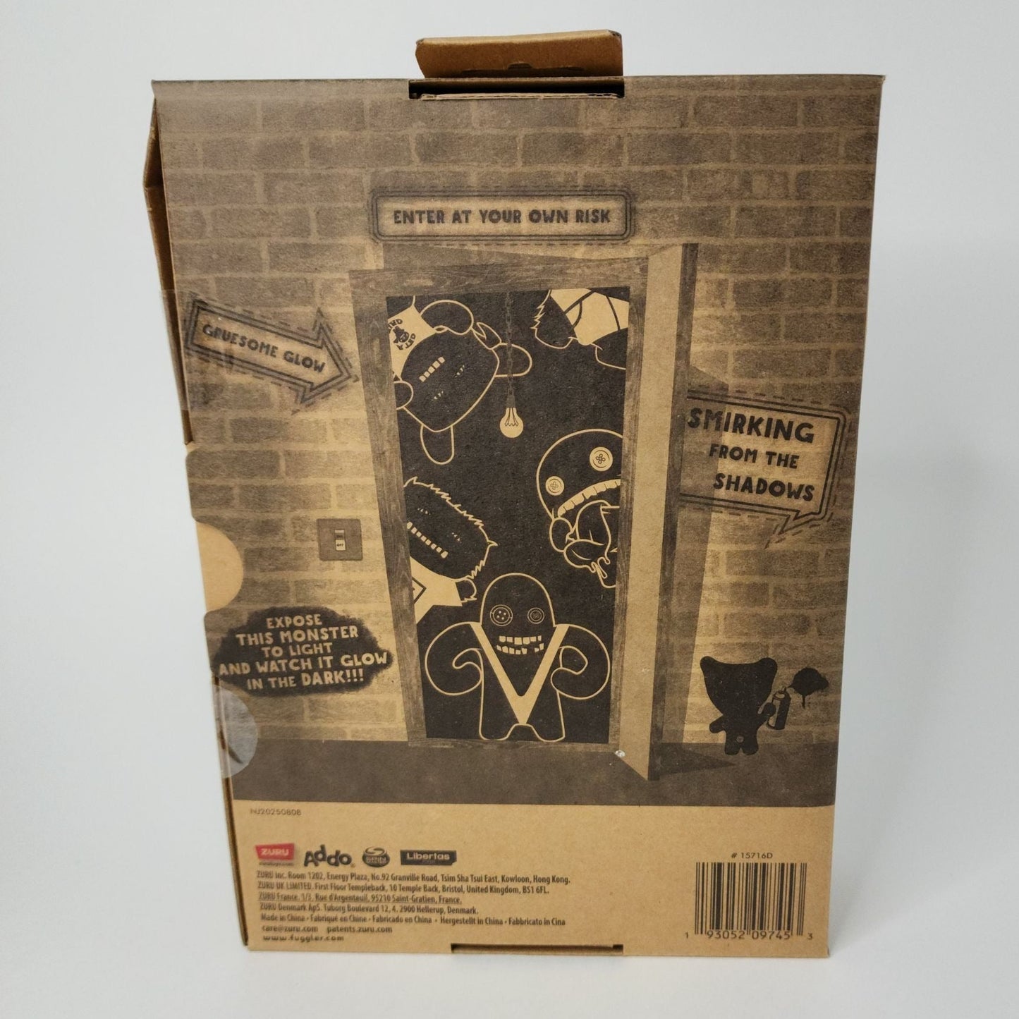 Zuru Munch Munch Fuggler Funny Ugly Monster Glow In The Dark FuggGlow Edition